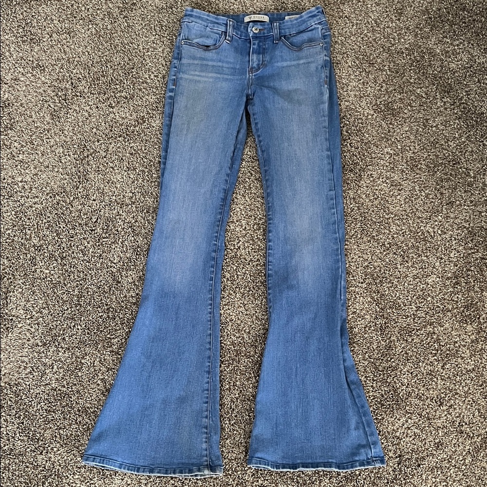 Guess Charlotte flare Jeans 25 Reg stretchy